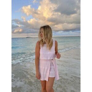Free People Ain't Nothin Like It Skort Set in Pink